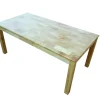 QToys Rectangular Table 120cm - Rubberwood
