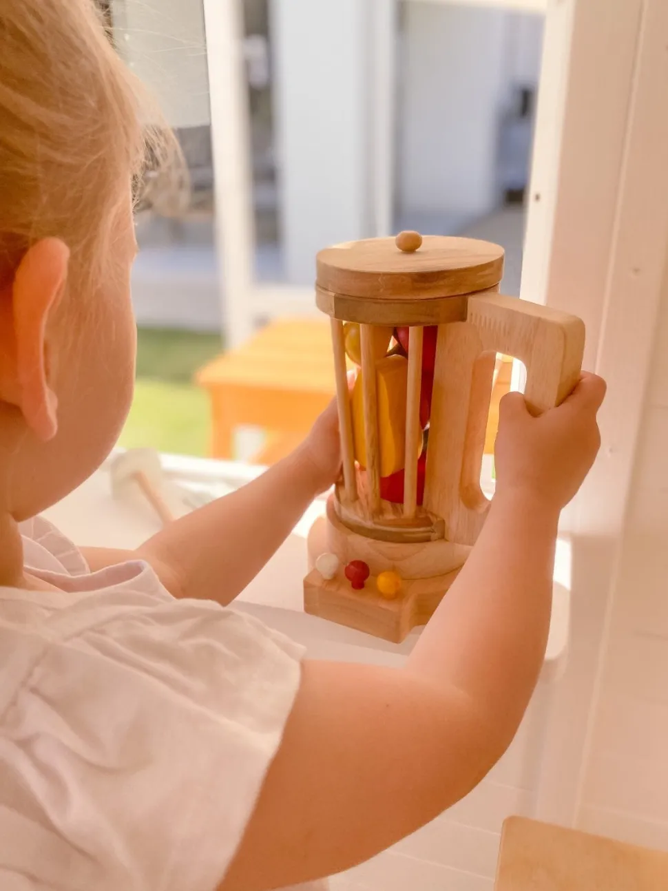 QToys Wooden Blender