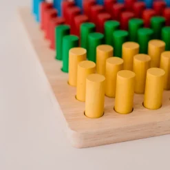 QToys Wooden Peg Board