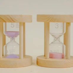 QToys Wooden Sand Timers Set of 4