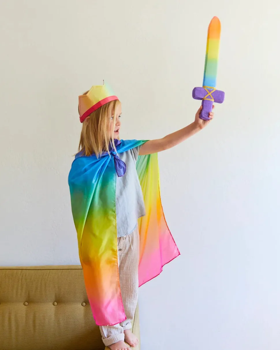Sarah's Silk Soft Sword - Rainbow