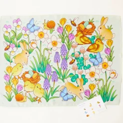 Sarah’s Silks Bunny & Egg Seek & Find Playsilk