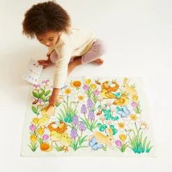 Sarah’s Silks Bunny & Egg Seek & Find Playsilk