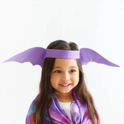 Sarah's Silks Ears Dinosaur Purple