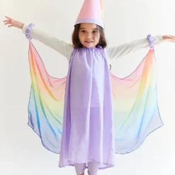 Sarah's Silks Fairy Dress - Lavender Rainbow