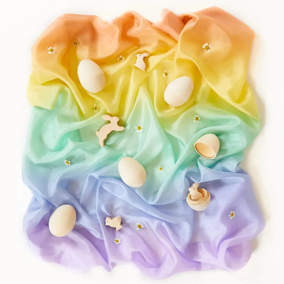Sarah’s Silks Maple Wood Rabbit