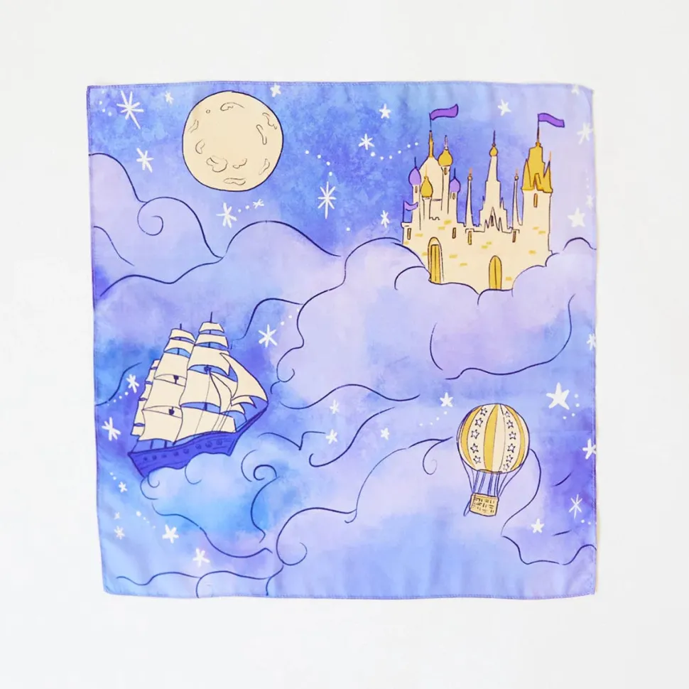 Sarah's Silks Playmap - Castle in the Sky