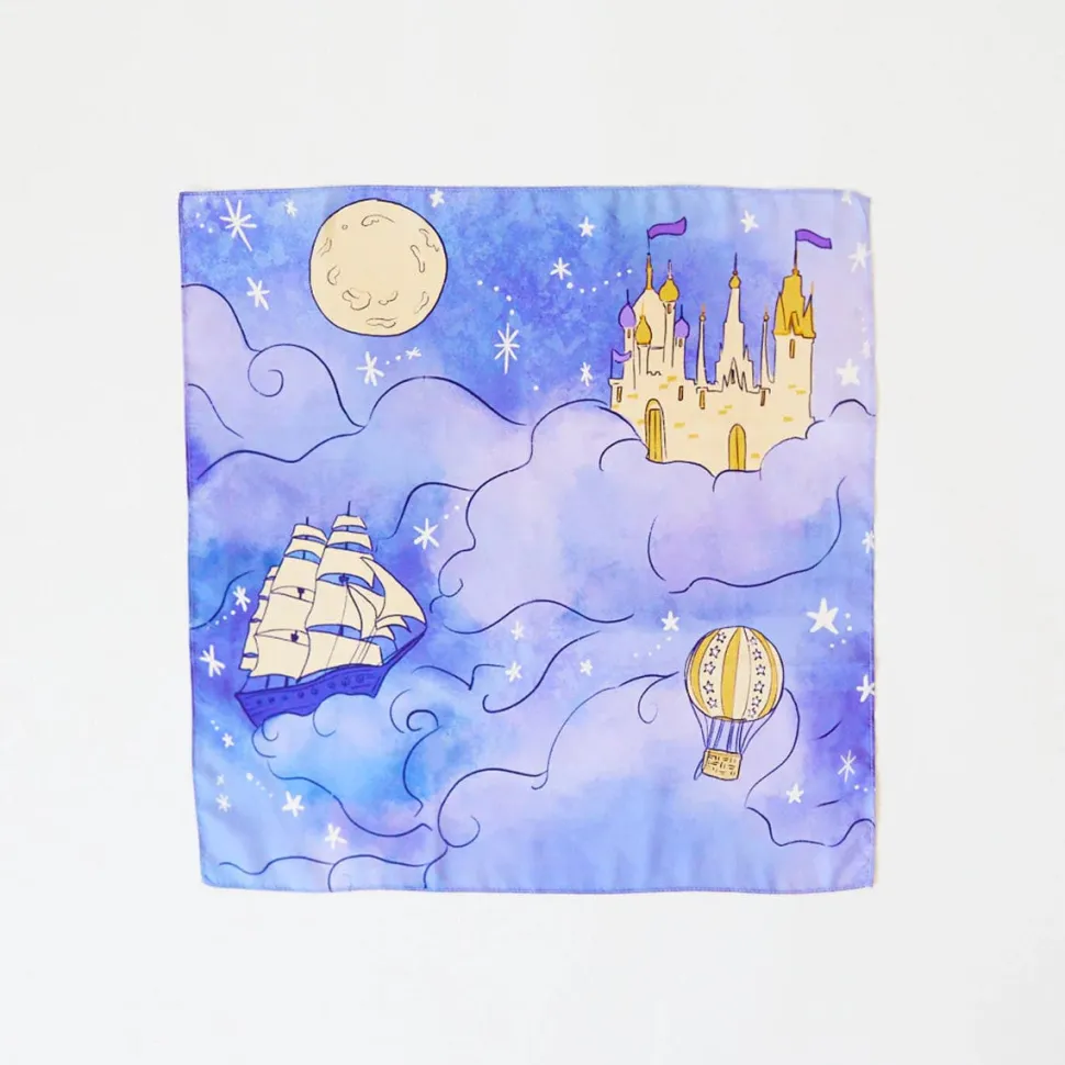 Sarah's Silks Playmap - Castle in the Sky