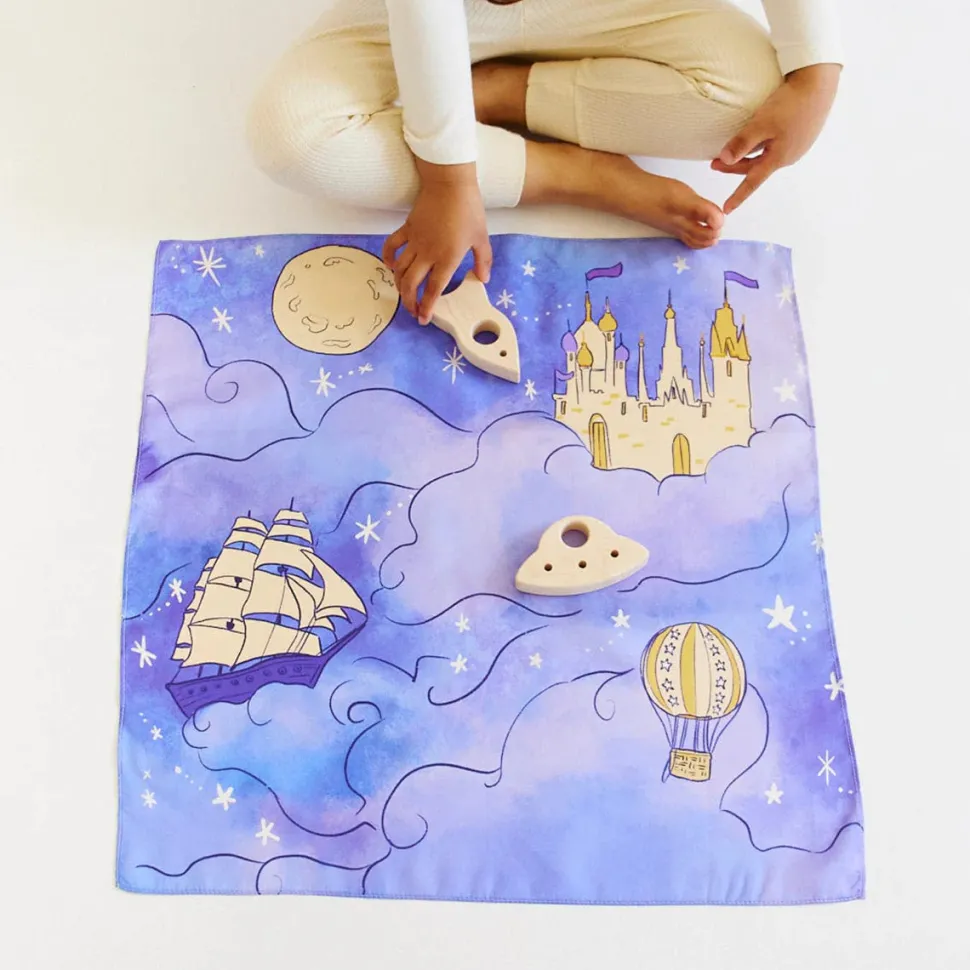 Sarah's Silks Playmap - Castle in the Sky