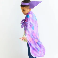 Sarah's Silks Playsilk - Purple Dinosaur