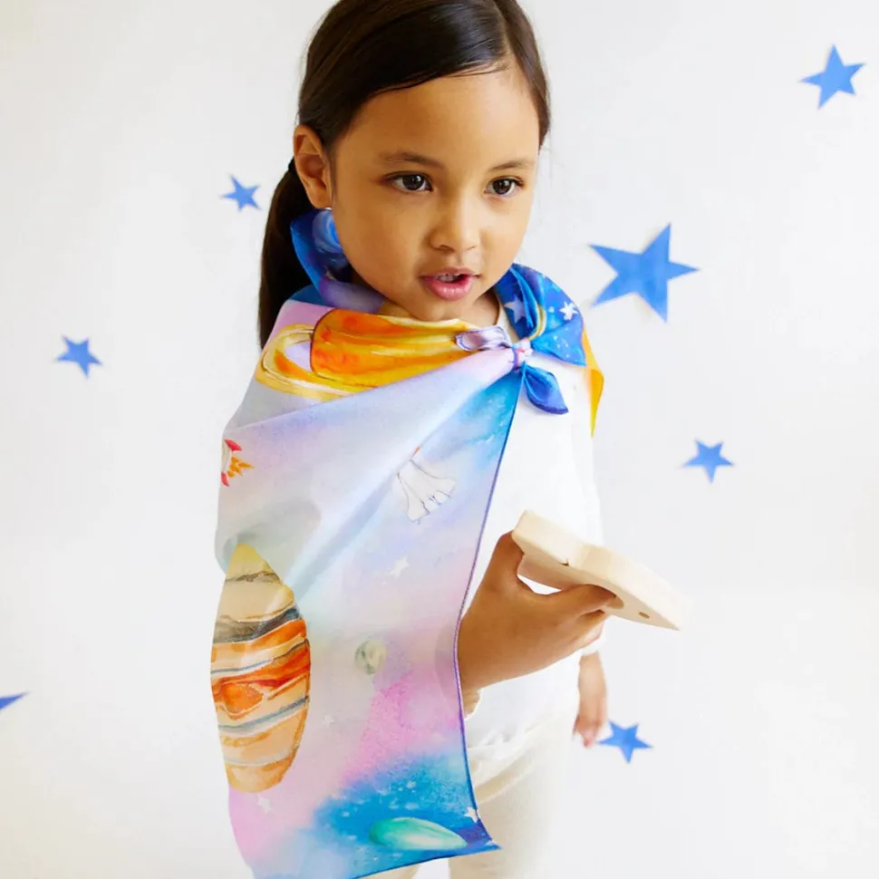 Sarah's Silks Playsilk - Seek and Find - Outer Space
