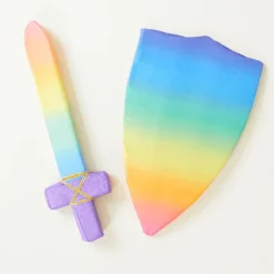 Sarah's Silks Shield - Rainbow