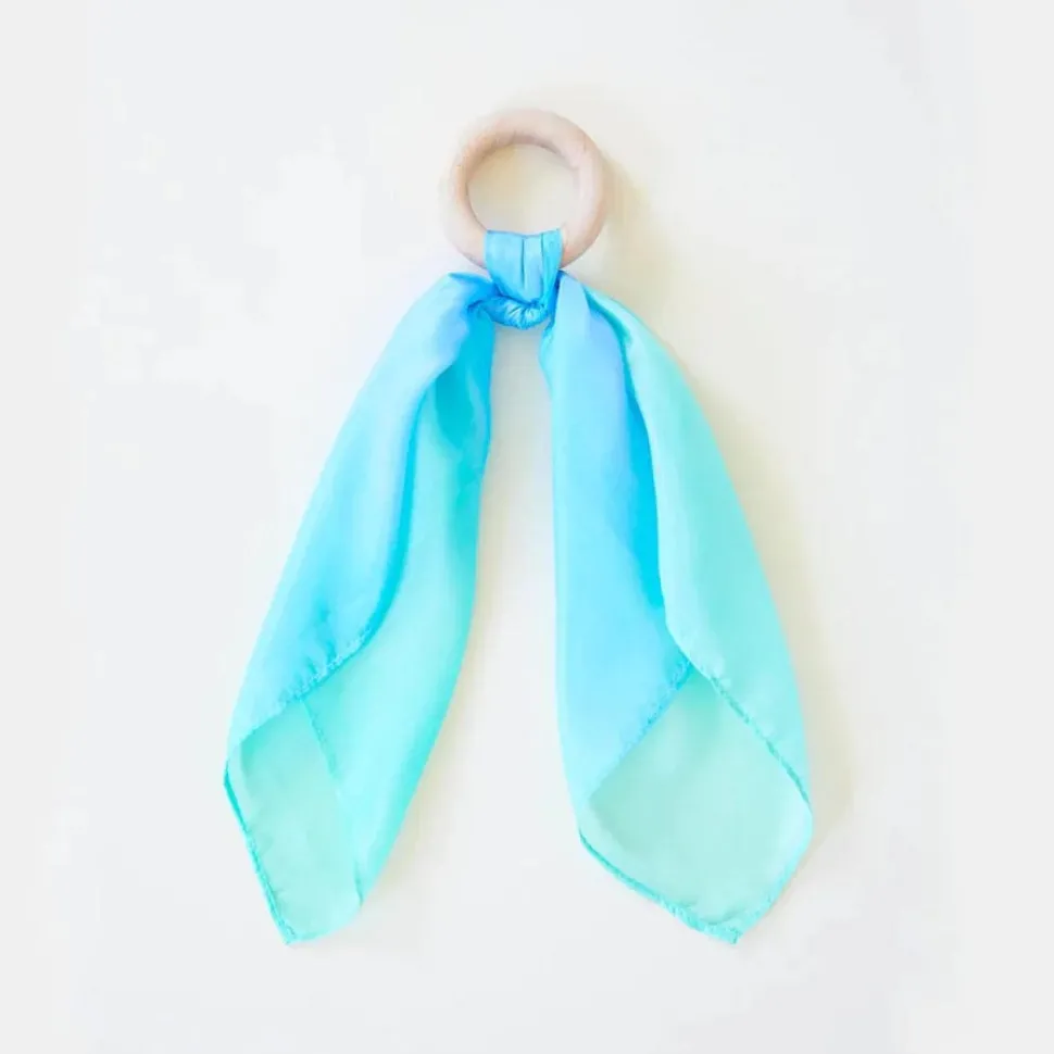 Sarah's Silks Silk and Wood Teethers