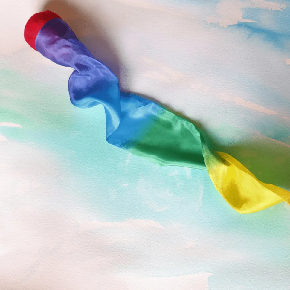Sarah's Silks Skytail (Rainbow)