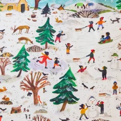 Sarah's Silks Snow Seek & Find Playsilk