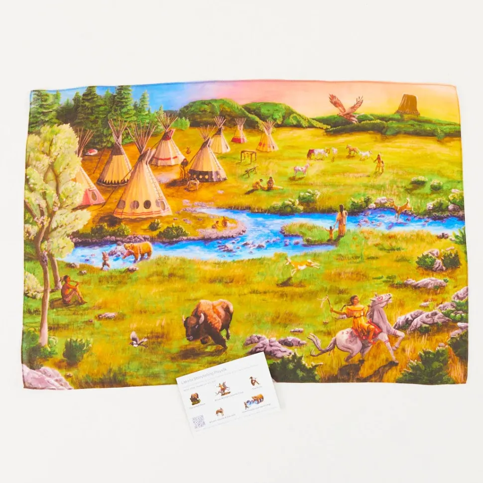 Sarah's Silks Storytelling Playsilk Lakota