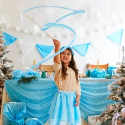 Sarah's Silks Streamer - Snowflake