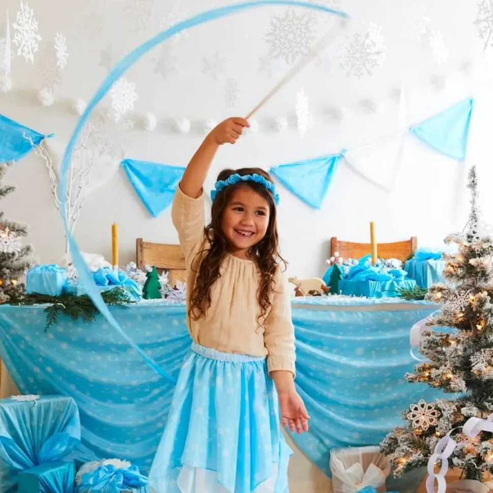 Sarah's Silks Streamer - Snowflake