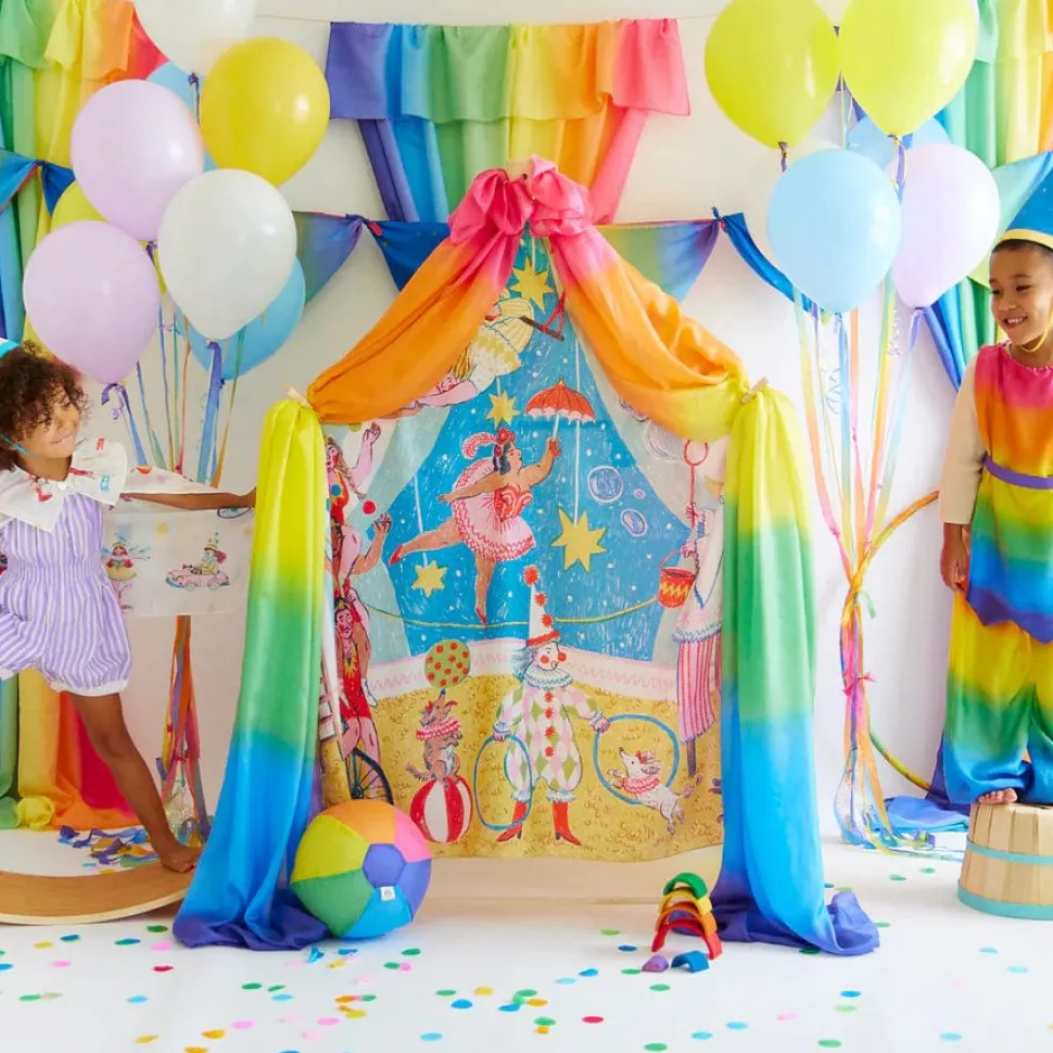 Sarah's Silks Tunic - Rainbow