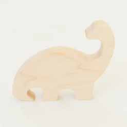 Sarah's Silks Wooden Animal Brachiosaurus (Maple)