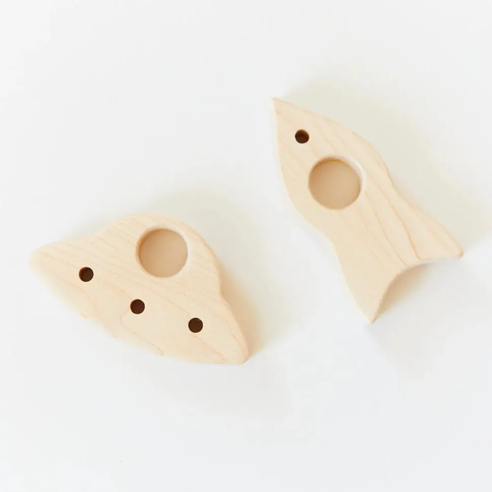 Sarah's Silks Wooden Toy - UFO - Maple