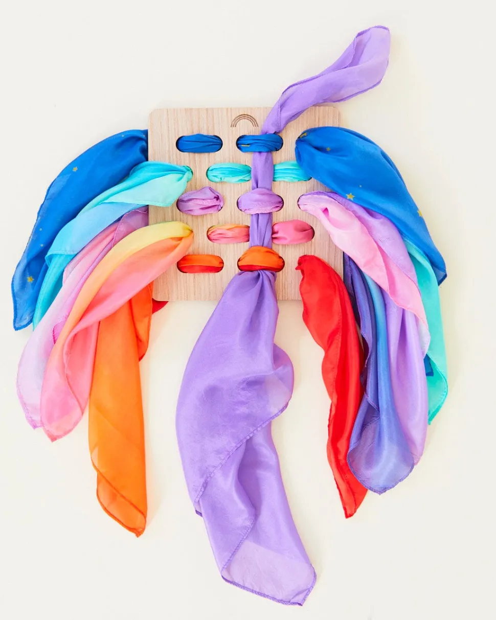 Sarah's Silks Wooden Weaving Board
