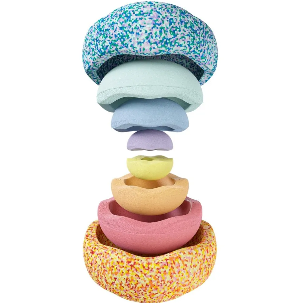 Special Discount - Stapelstein Summer Rainbow Pastel Set
