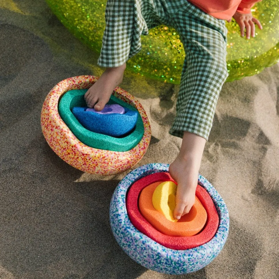 Special Discount - Stapelstein Summer Classic Rainbow Set