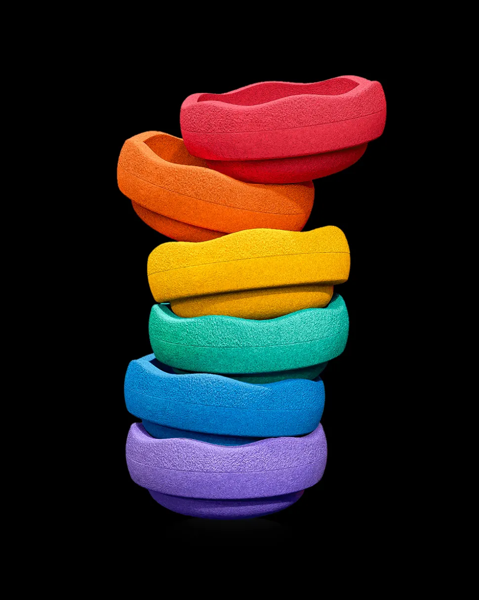 Stapelstein Mini Rainbow Classic 6