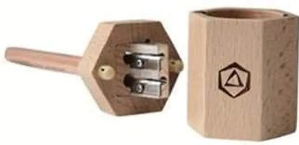 Stockmar Wooden Dual Pencil Sharpener