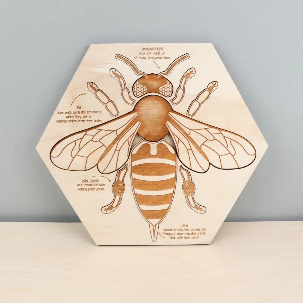 Stuka Puka Busy Bee Puzzle