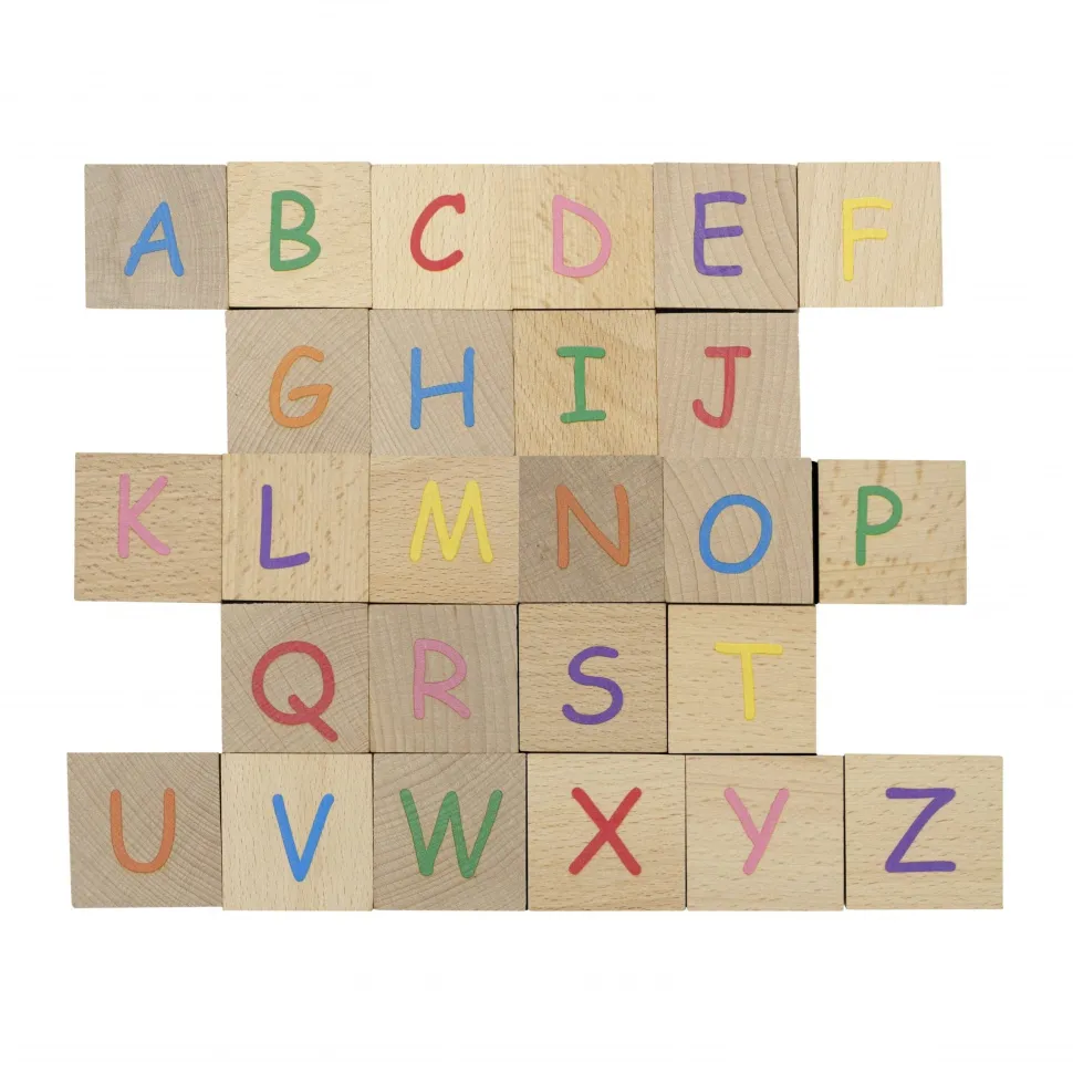 The Freckled Frog ABC Blocks