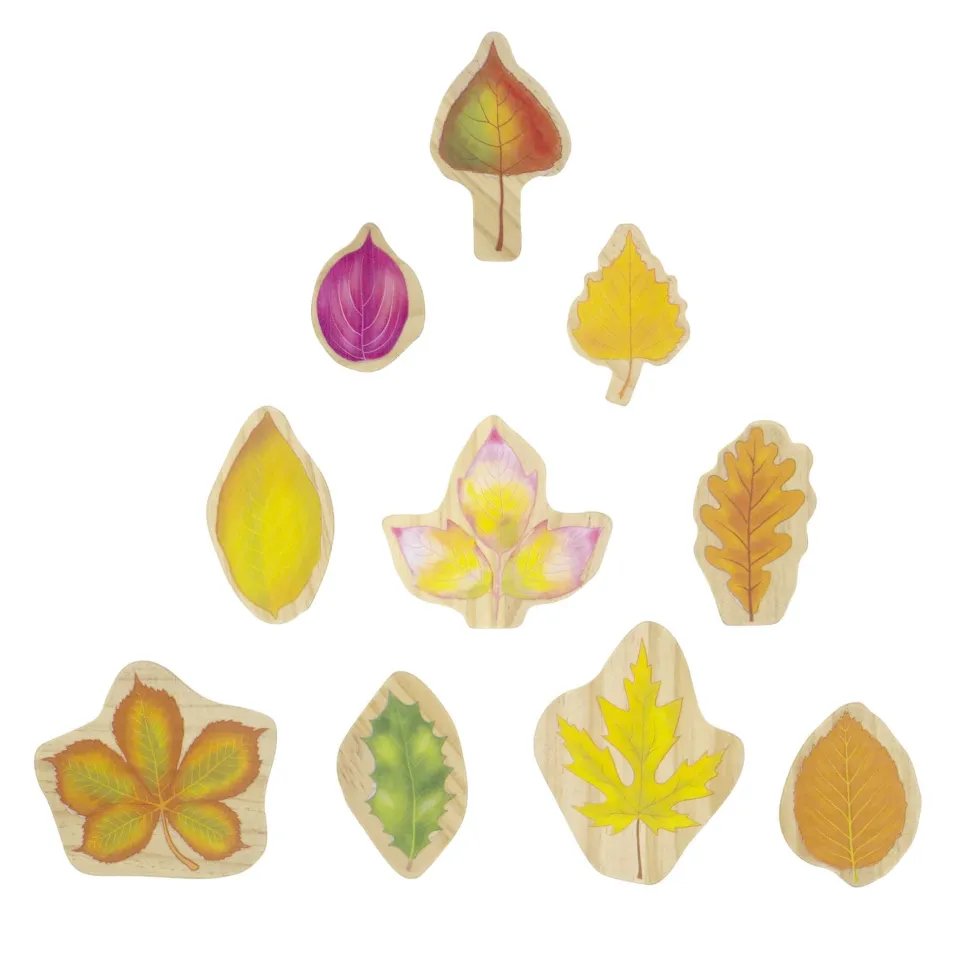 The Freckled Frog Stacking Leaves