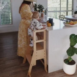 The Full Mini Chef: My Duckling Adjustable Learning Tower with Stool set