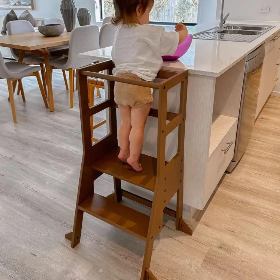 The Full Mini Chef: My Duckling Adjustable Learning Tower with Stool set