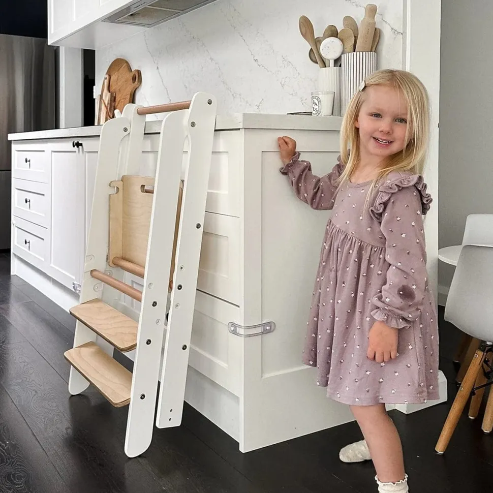 The Full Mini Chef: Toypark Folding Learning Tower set