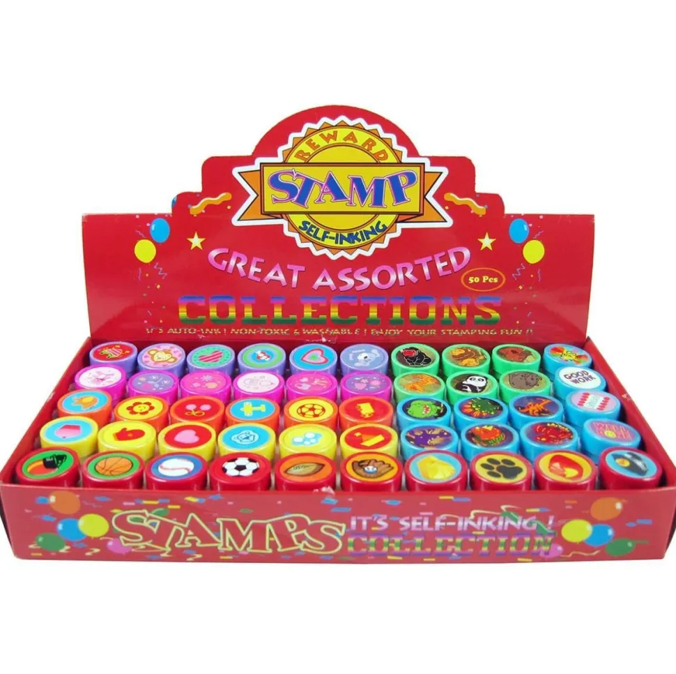 Tiny Mills - Small round stamps in display box (50pcs)