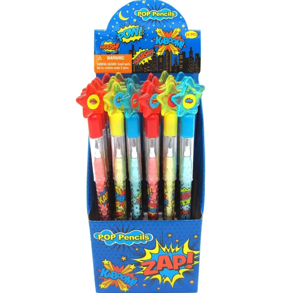 Tiny Mills - Superhero Multi Point Pencils (24pcs)