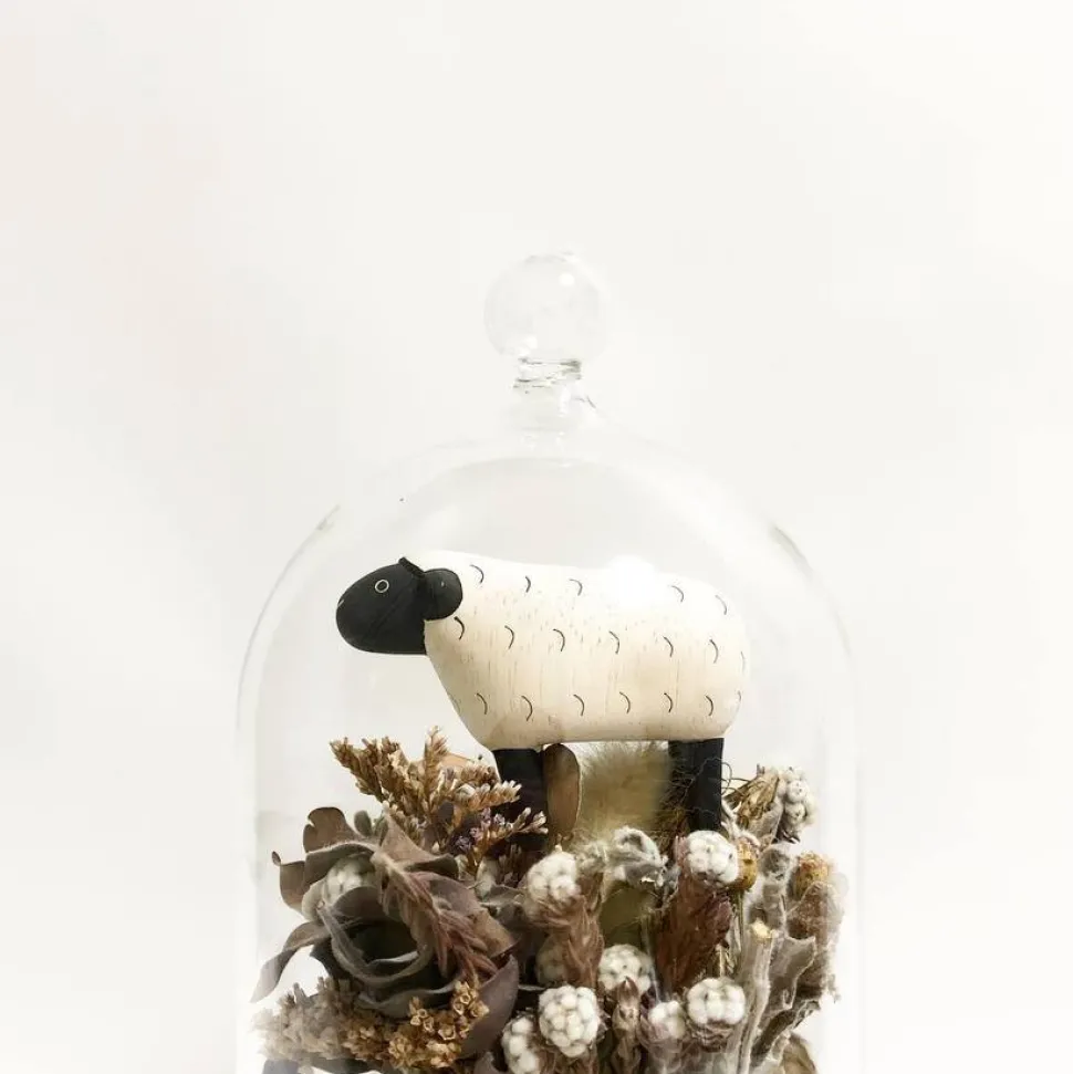 T-Lab Pole Pole Wooden Animal Sheep
