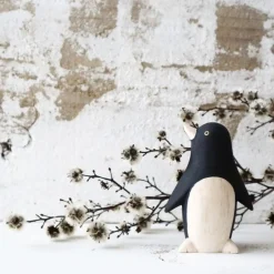 T-Lab Pole Pole Wooden Animal Penguin