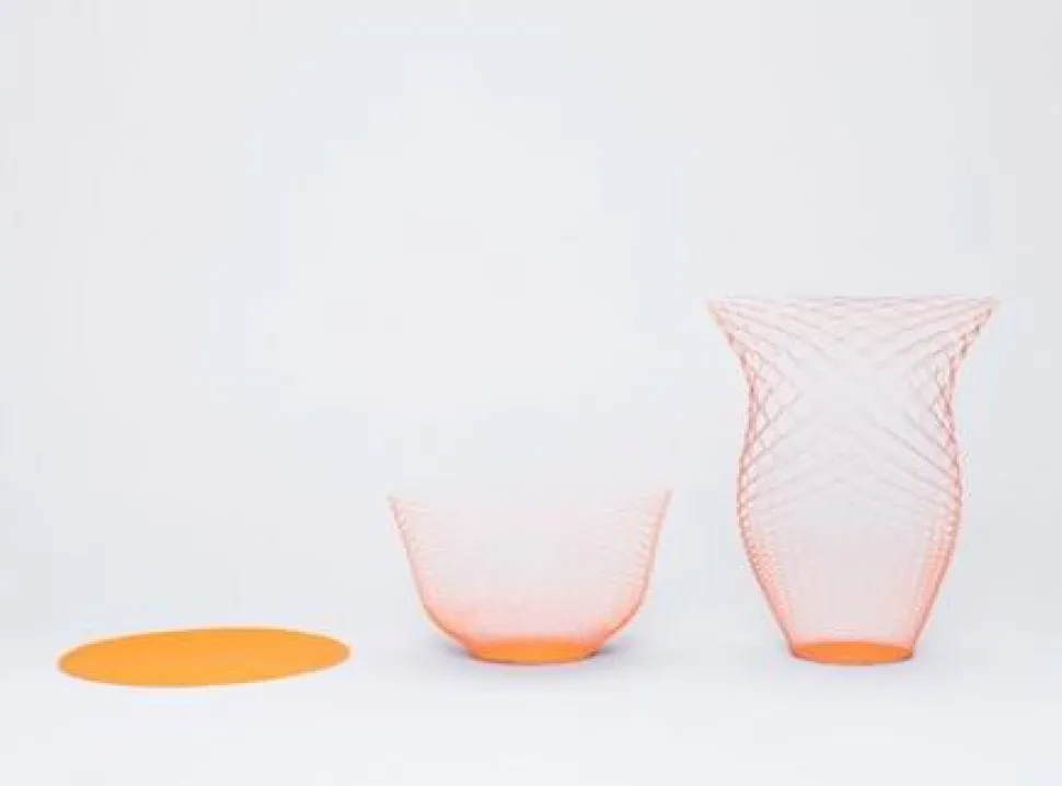Torafu Architects Air Vase-Orange/Purple
