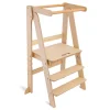 Toypark Folding Learning Tower - Natural