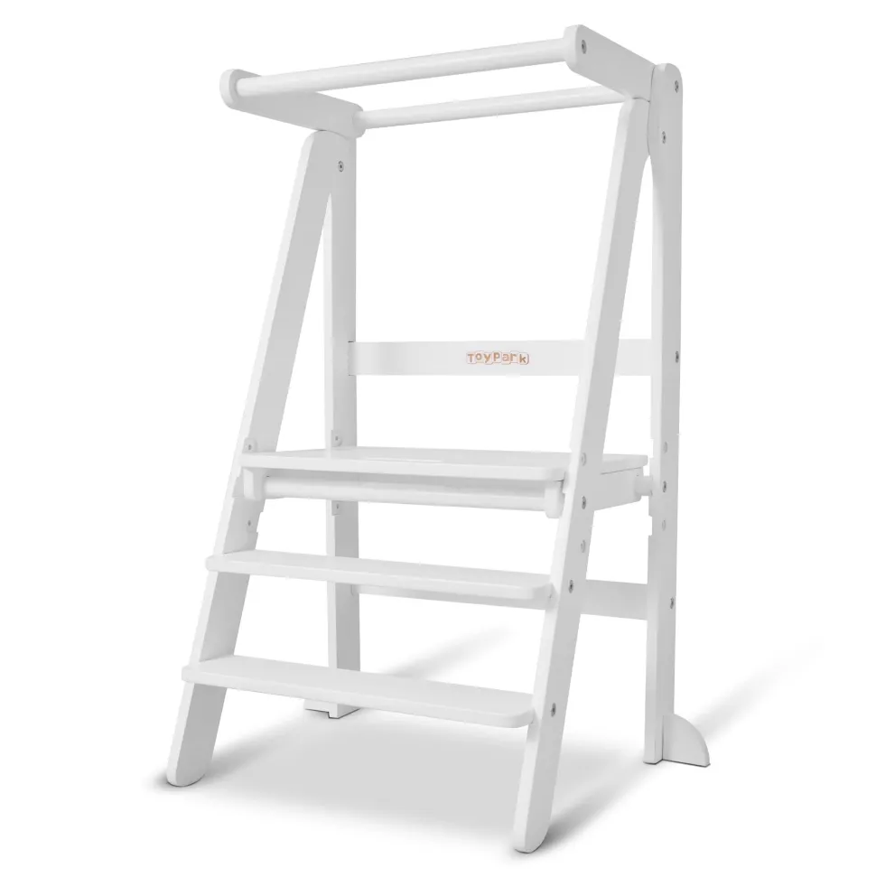 Toypark Folding Learning Tower-White