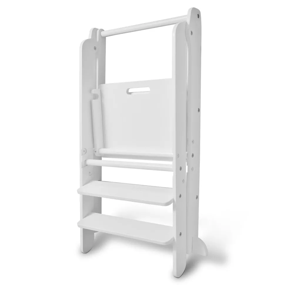 Toypark Folding Learning Tower-White