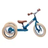 Trybike 2 in 1 Vintage Steel Balance Bike - Blue