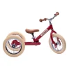 Trybike 2 in 1 Vintage Steel Balance Bike - Red