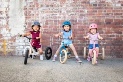 Trybike 2 in 1 Vintage Steel Balance Bike - Blue