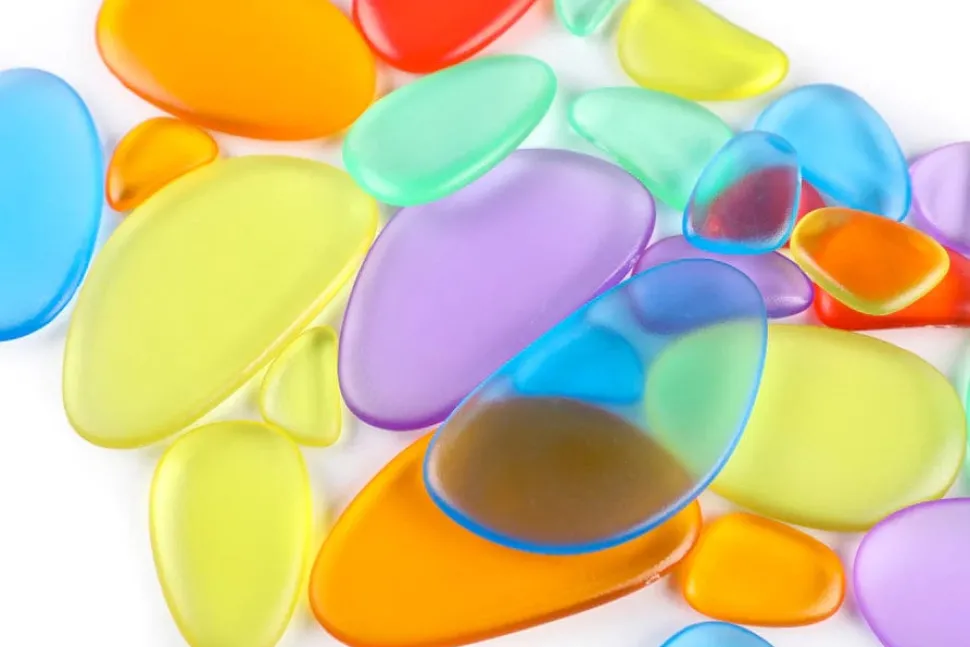 VIVAIO Rainbow Stones Set of 36